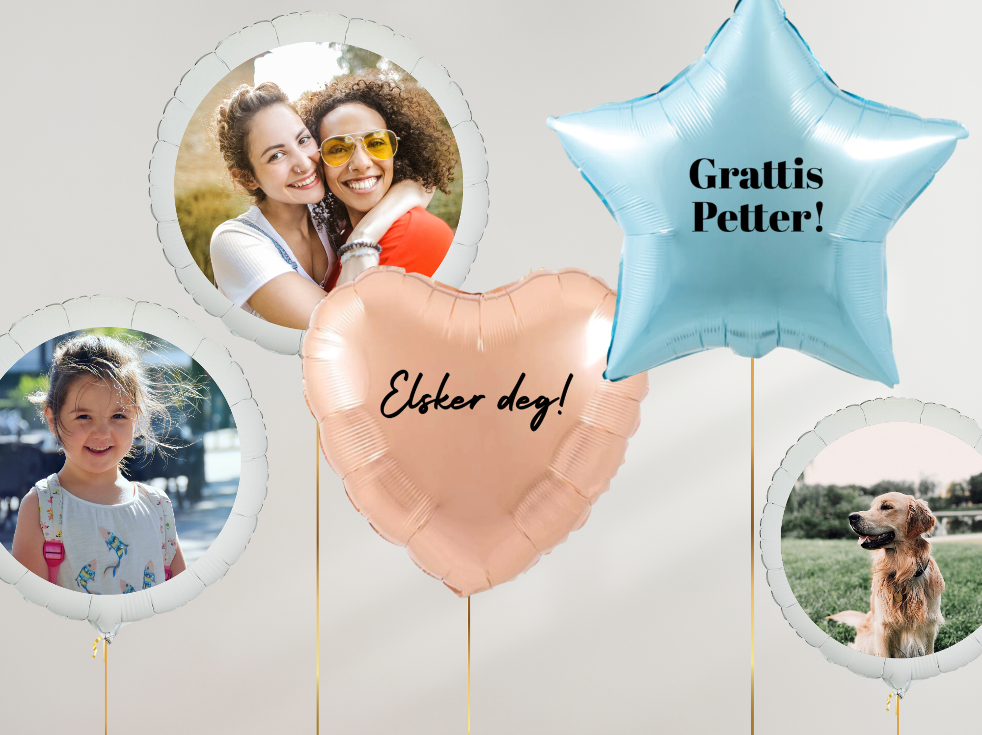 Skap uforglemmelige øyeblikk med personlige ballonger