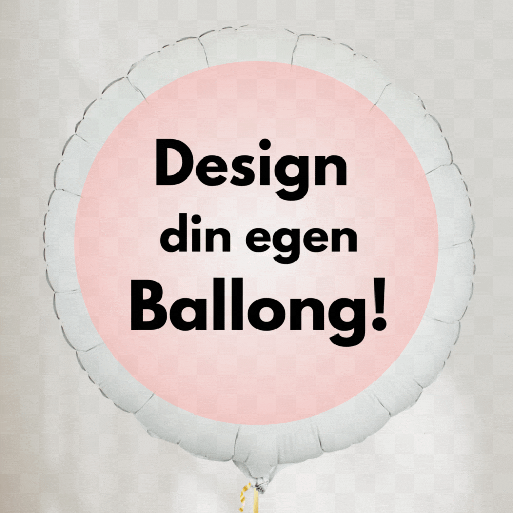 Ballong med eget bilde