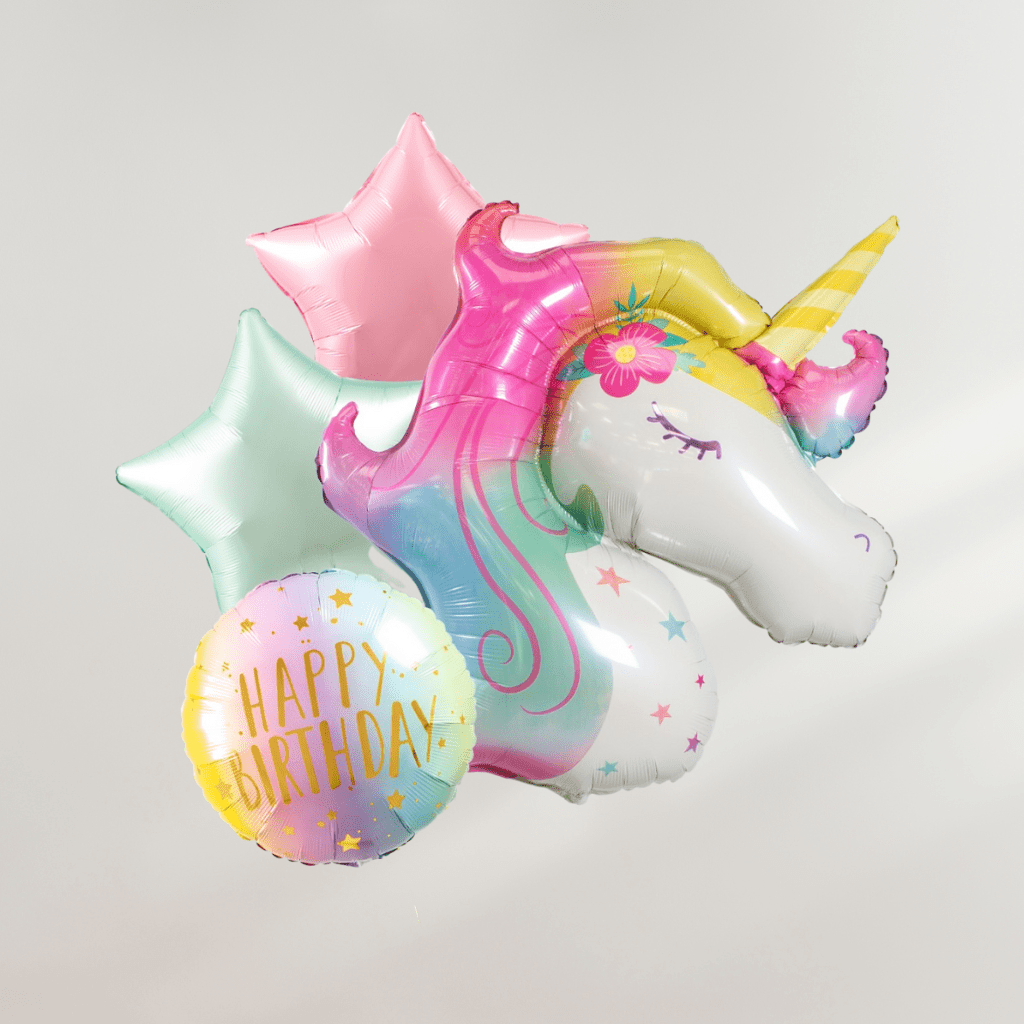 Enhjørning Ballonger - Ballonglevering.no