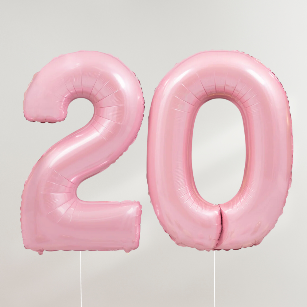 20 år Tallballong Lyserosa
