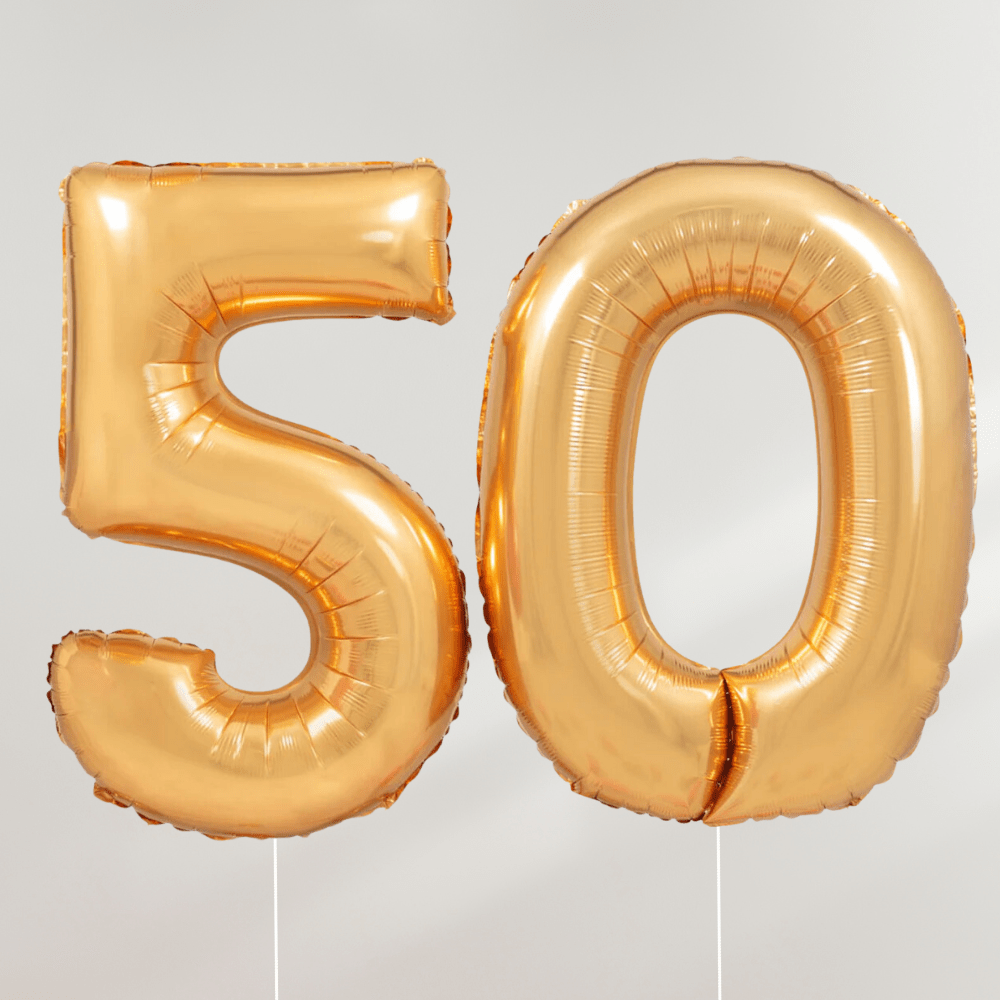 50 år Tallballong Gull - Ballonglevering.no