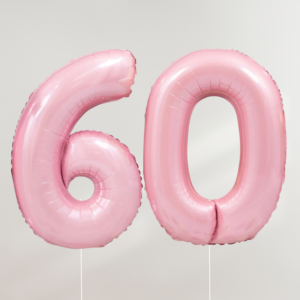 60 år Tallballong Lyserosa
