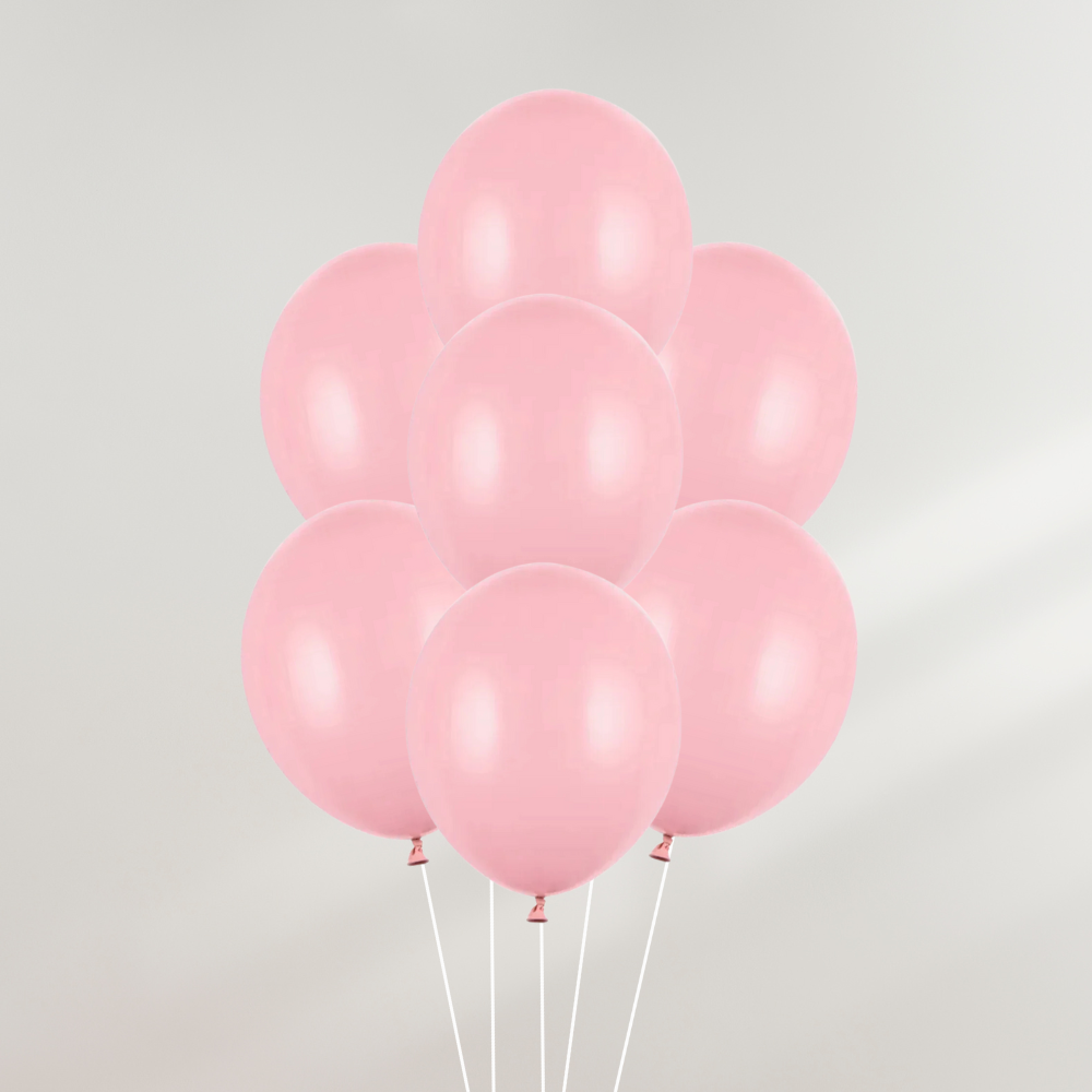 Ballongbukett Lyserosa Ballonger