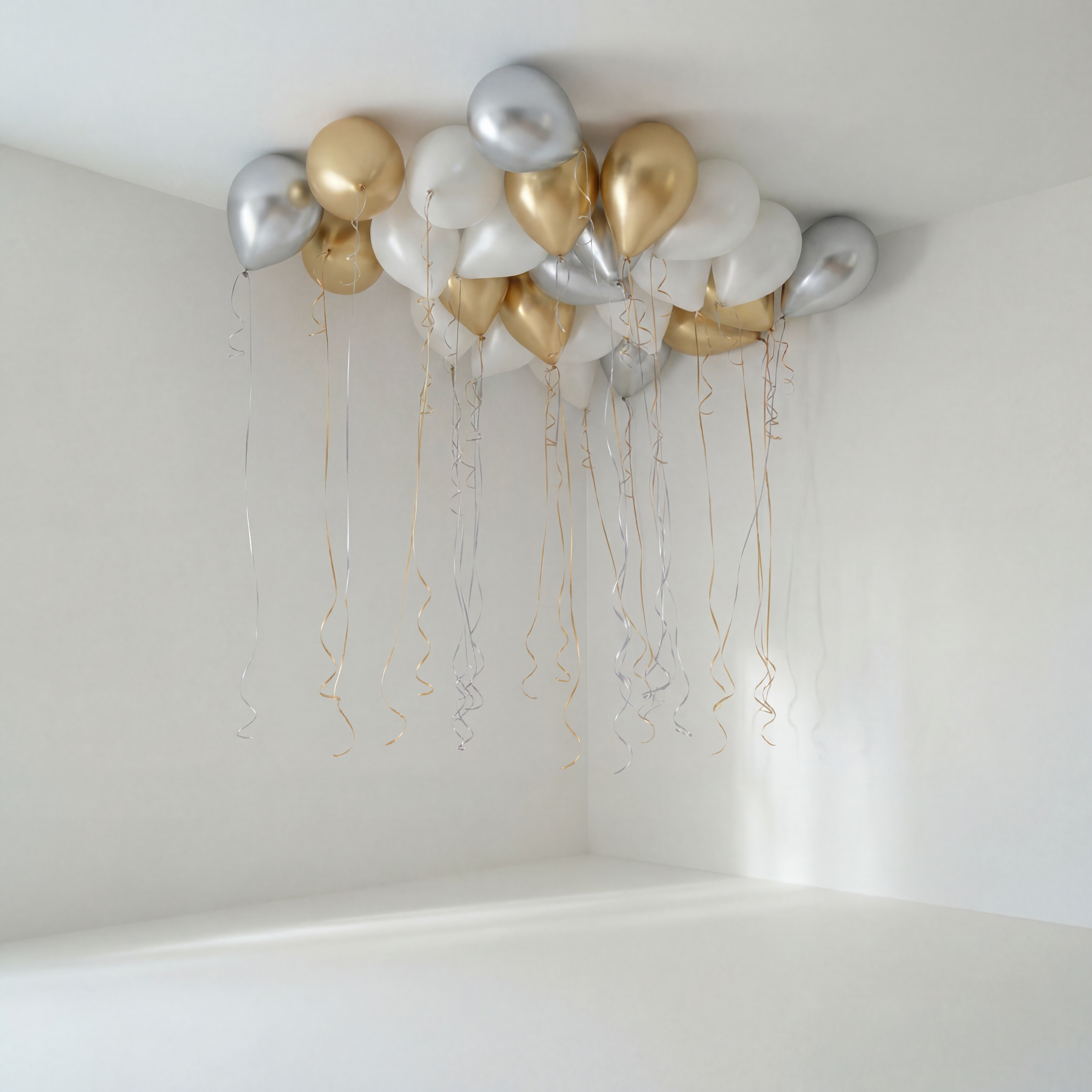 Gold White Silver Chrome Takballonger