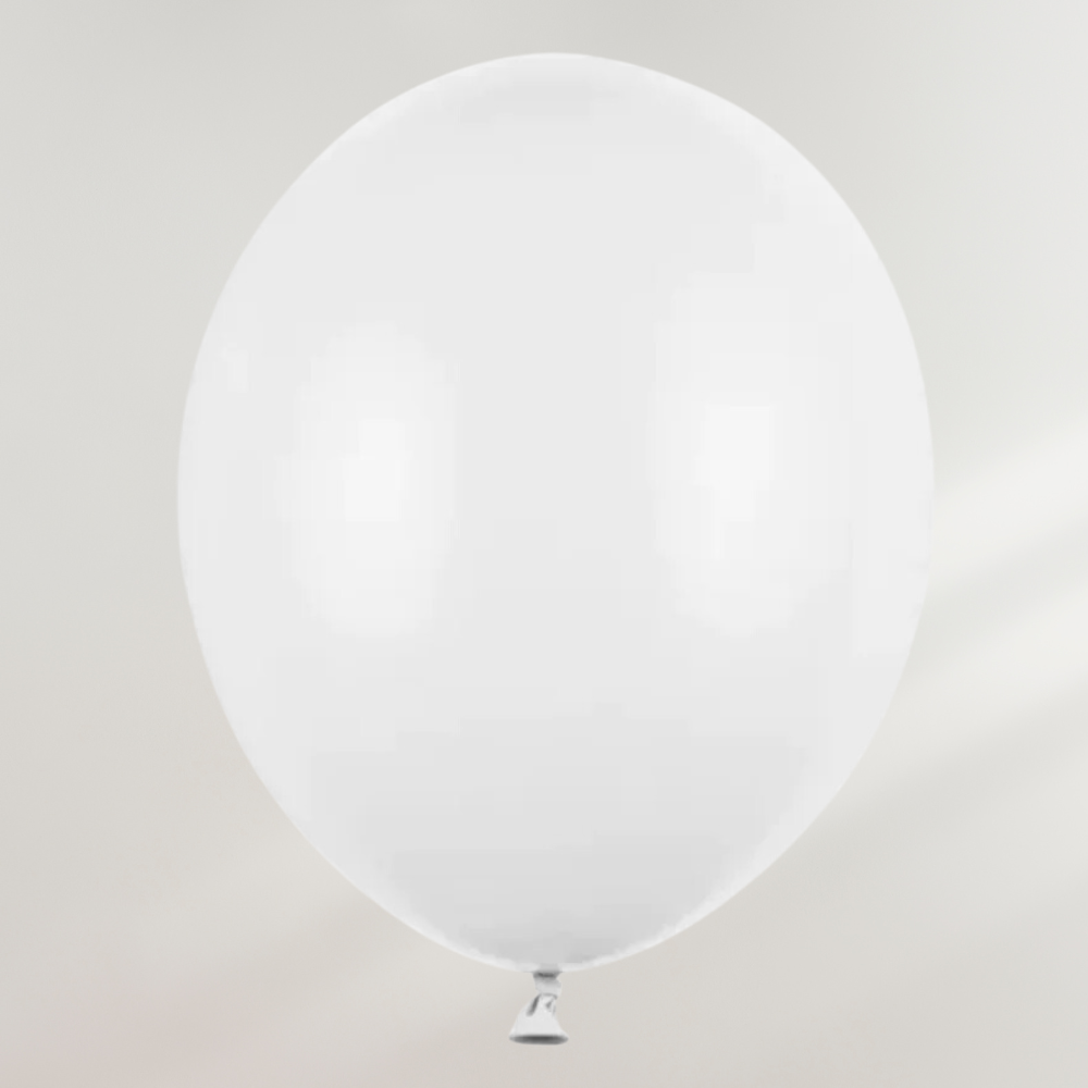 Hvit Ballong