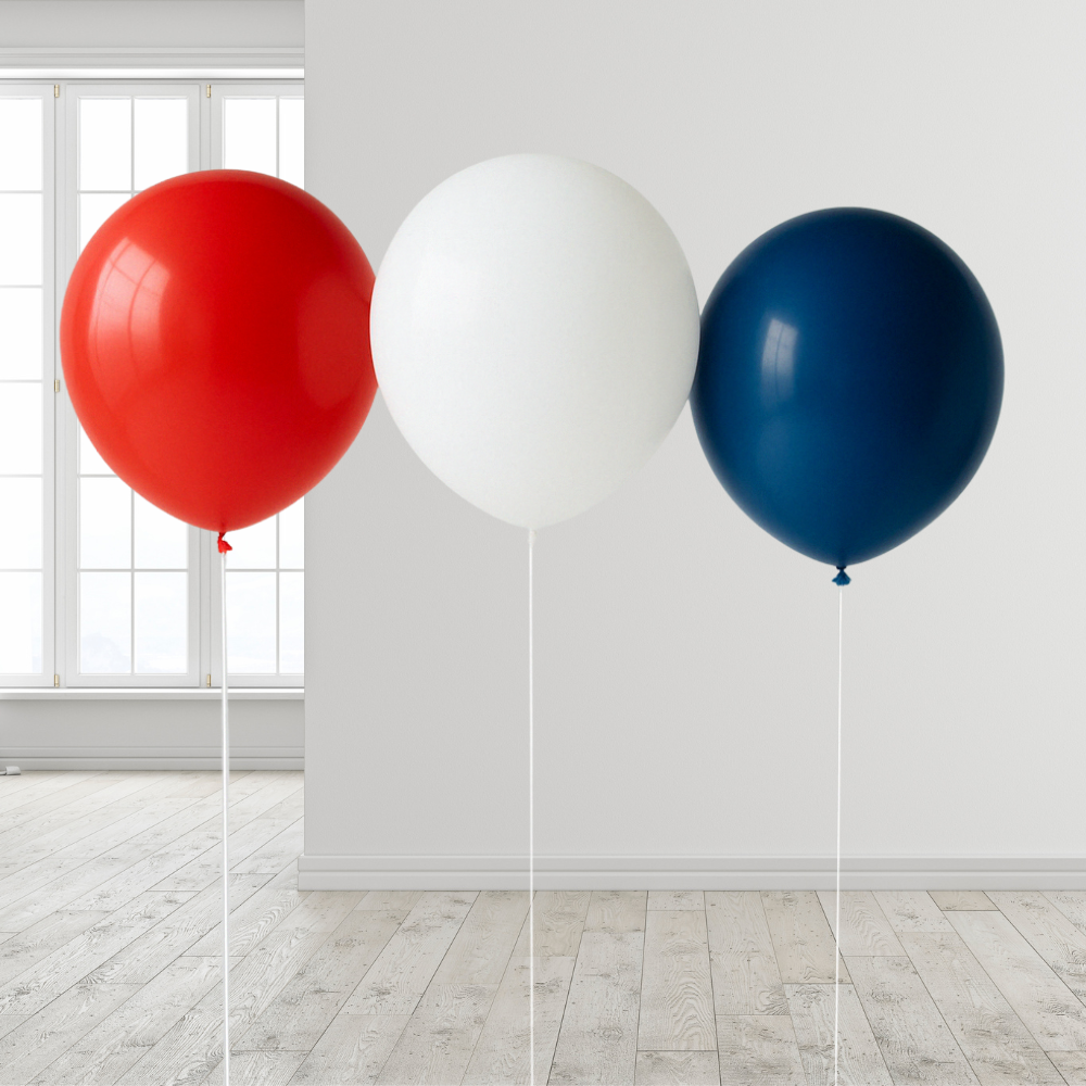 Jumboballonger til 17. mai 3 stk.