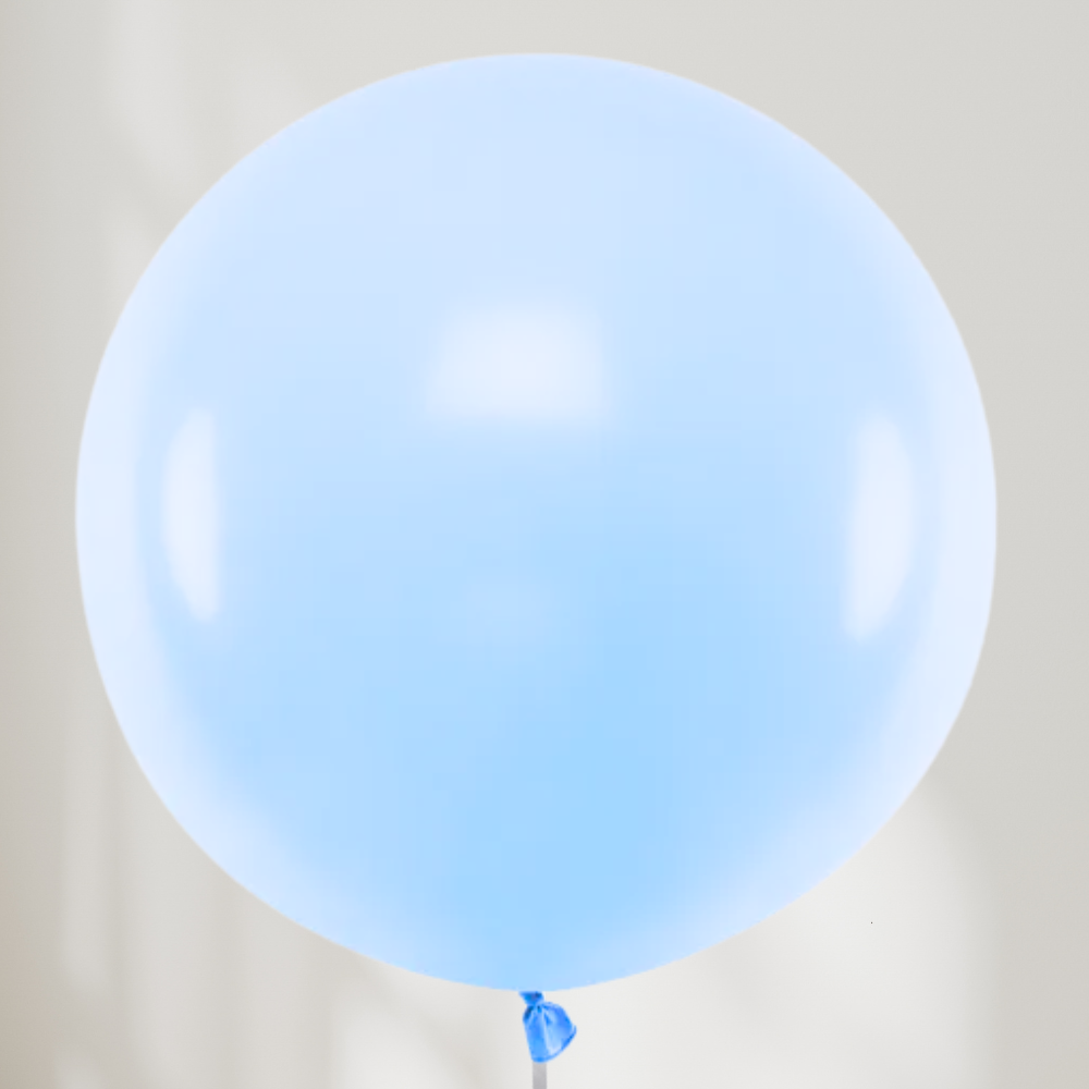 Stor Ballong Baby Blå