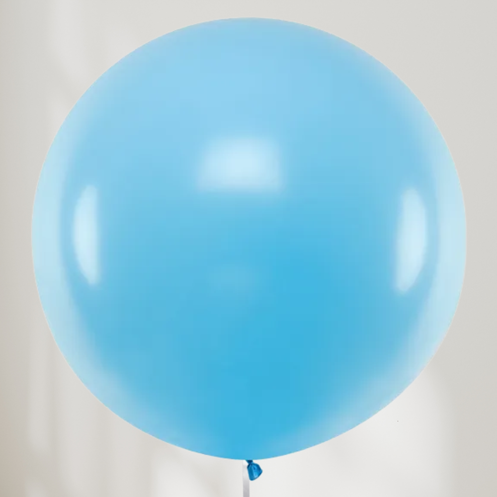 Stor Ballong Lyseblå