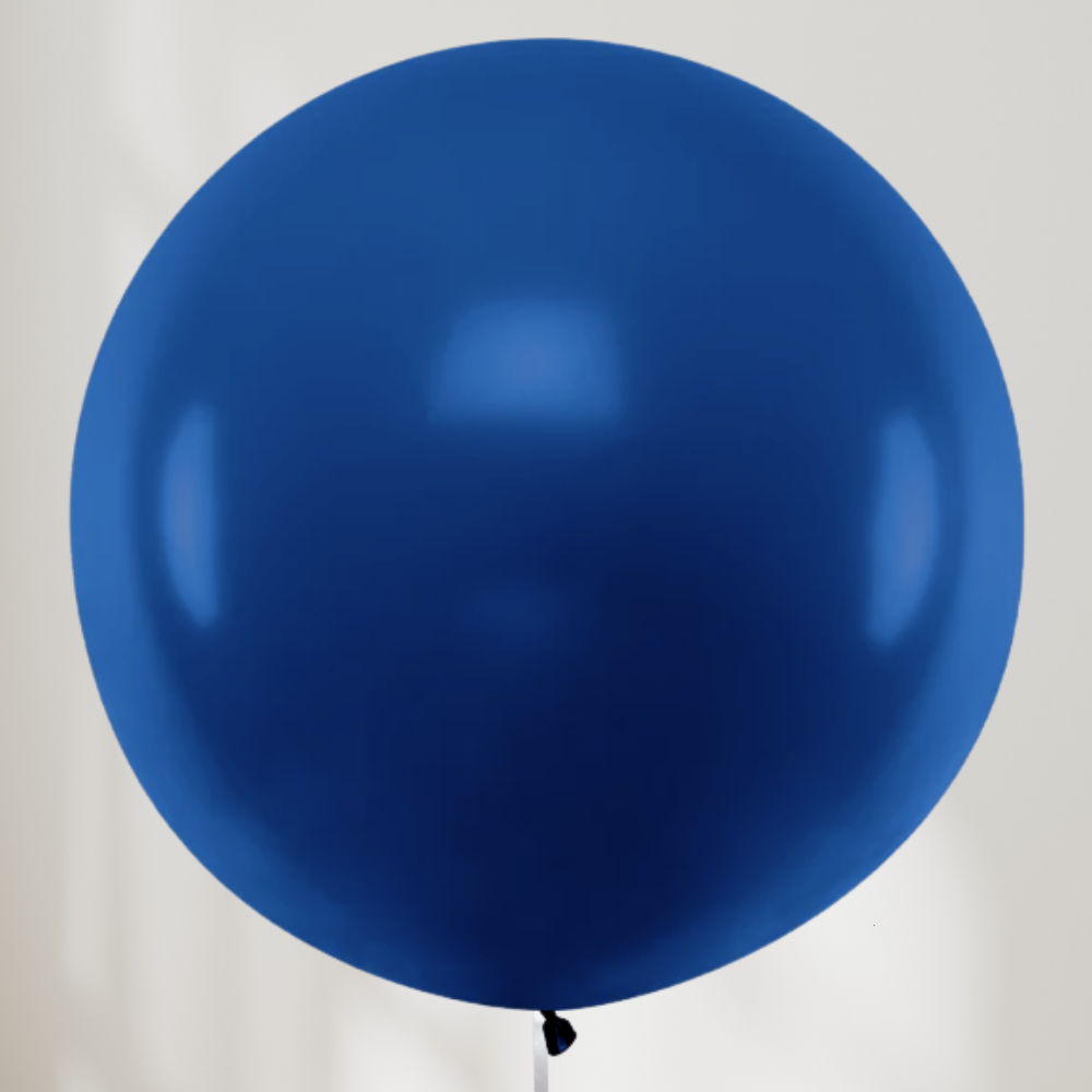 Stor Ballong Marine Blå