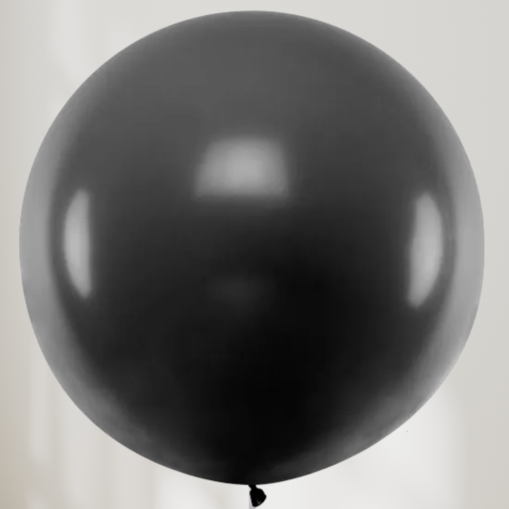Stor Ballong Svart