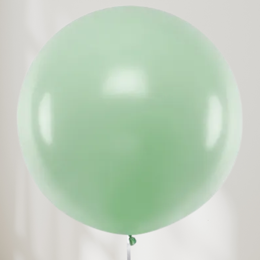 Stor Ballong Pistasjgrønn