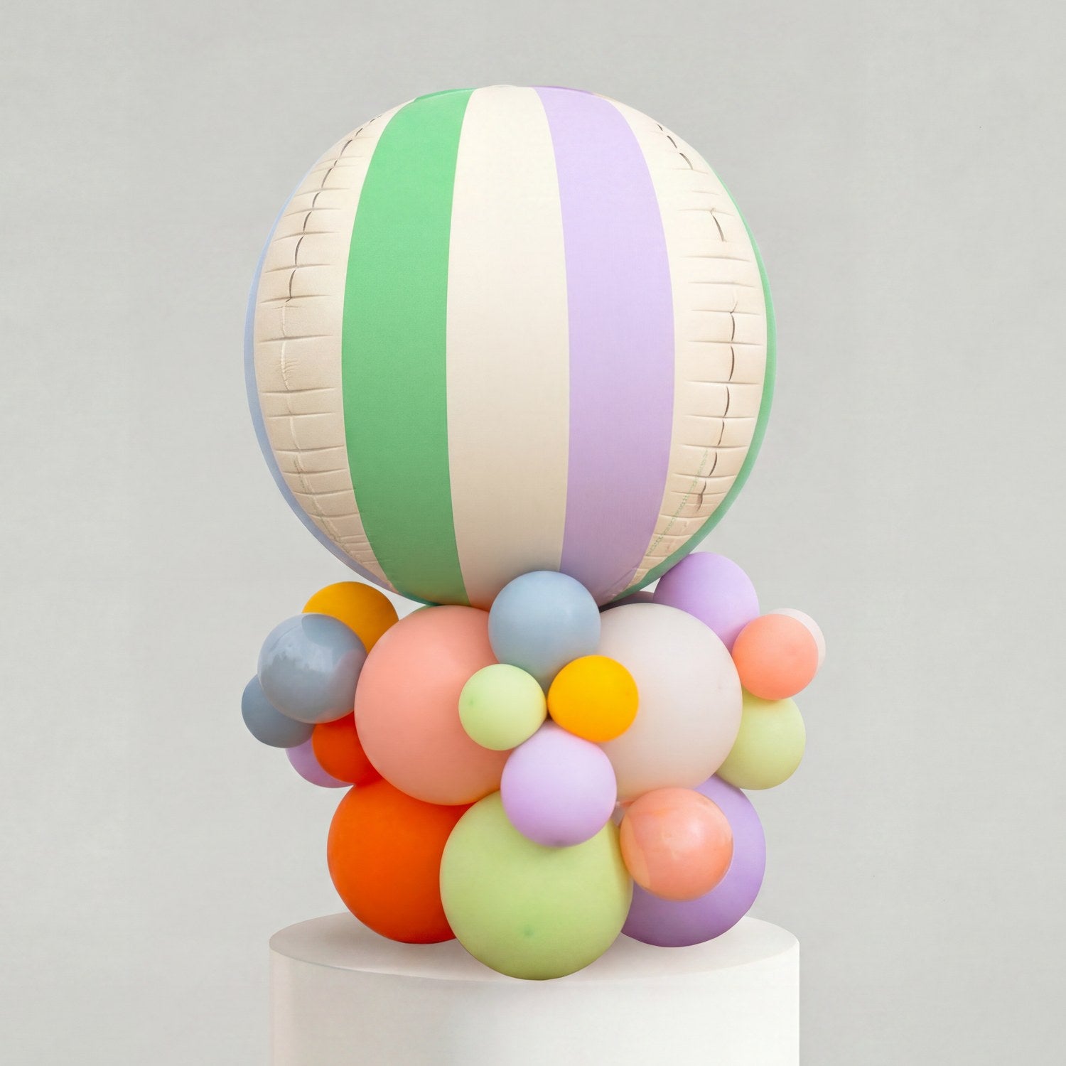 Ballong Stack — Pastell Jumbo - Ballonglevering.no