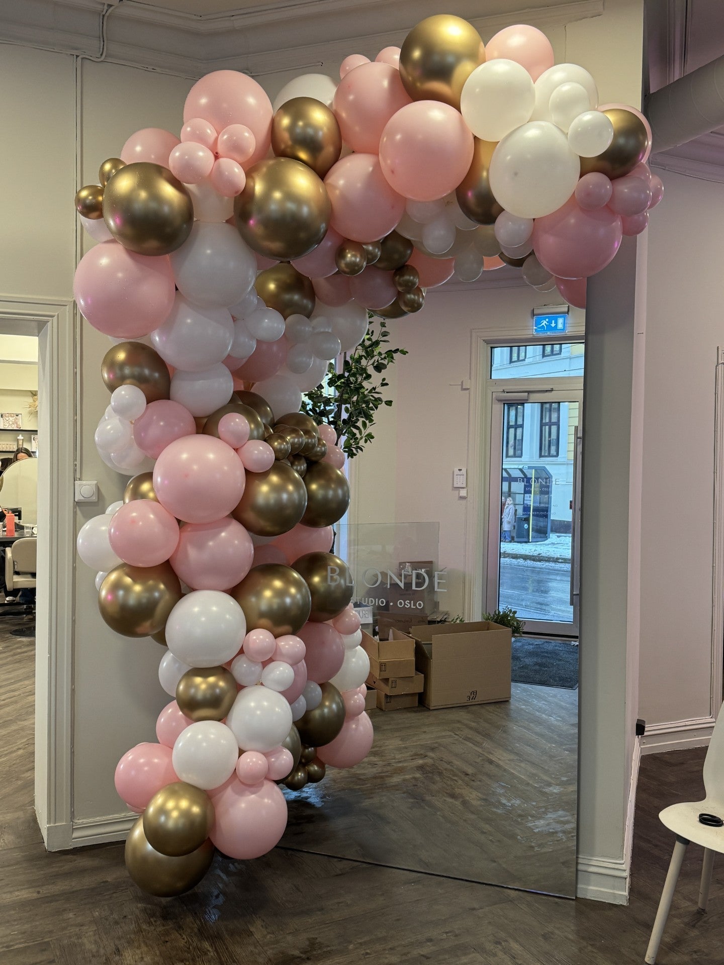 Ballonggirlander - Velg farge og lengde - Ballonglevering.no