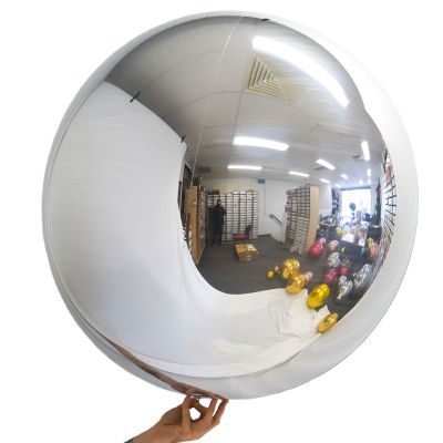 Orbz folieballong sølv 81 cm