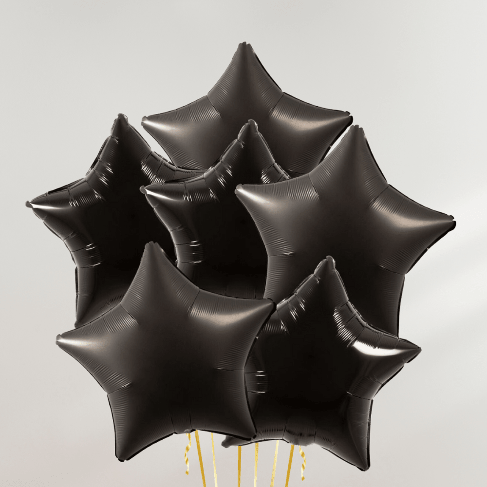 Black Star Ballongbukett - Ballonglevering.no