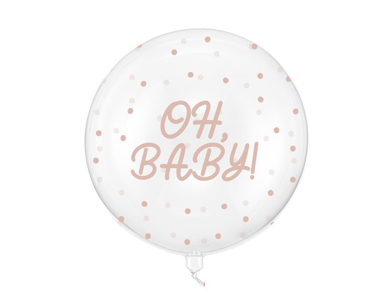 Bubble Ballong Oh Baby 60 cm - Ballonglevering.no