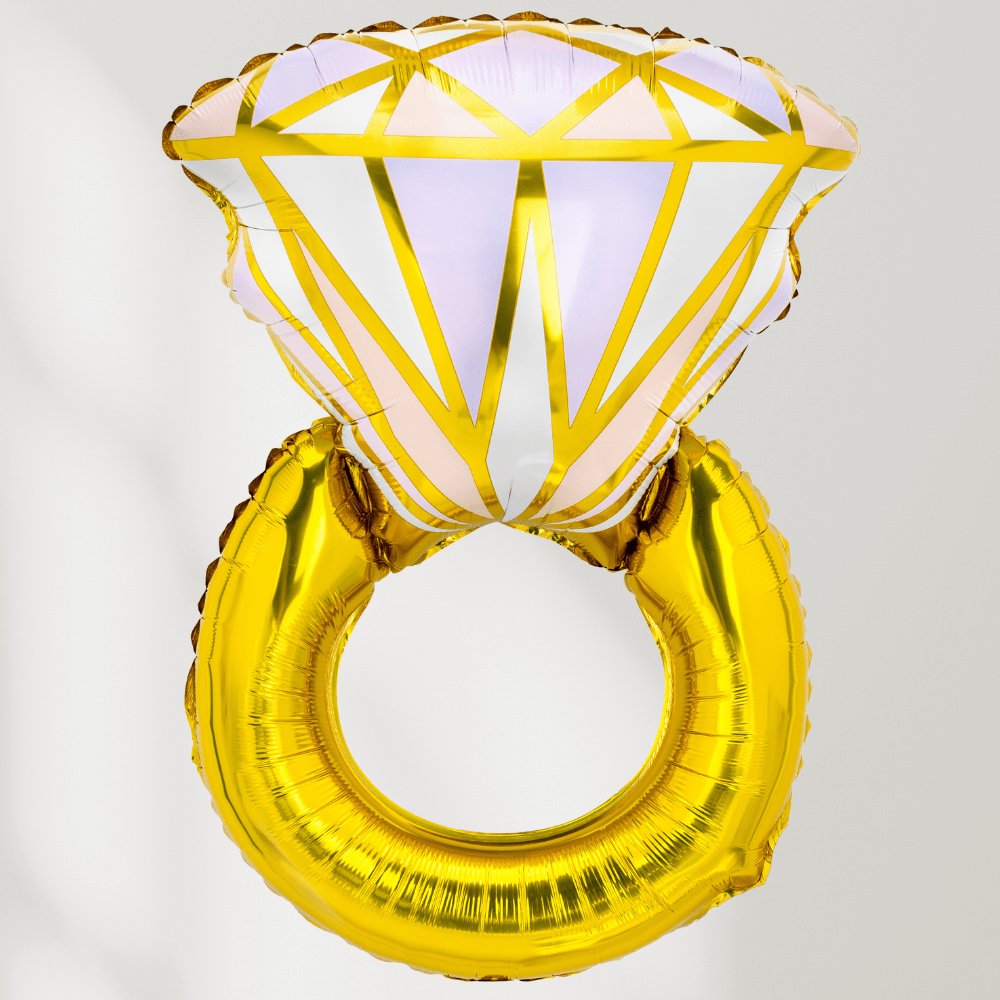 Diamantring Folieballong - Ballonglevering.no