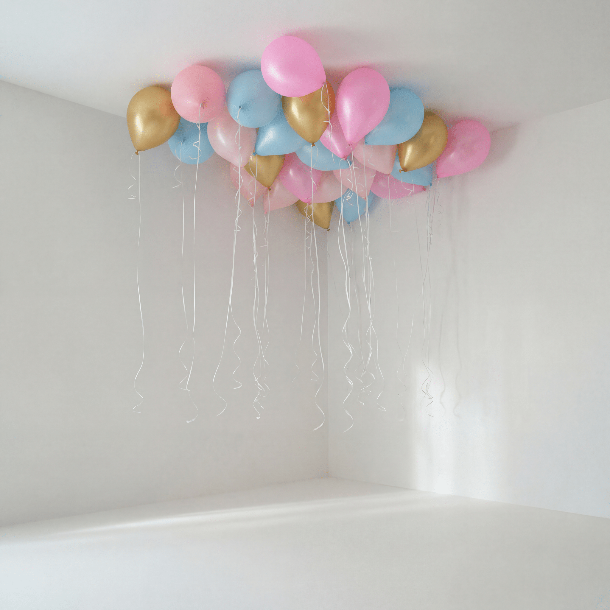 Gender Reveal Takballonger - Ballonglevering.no