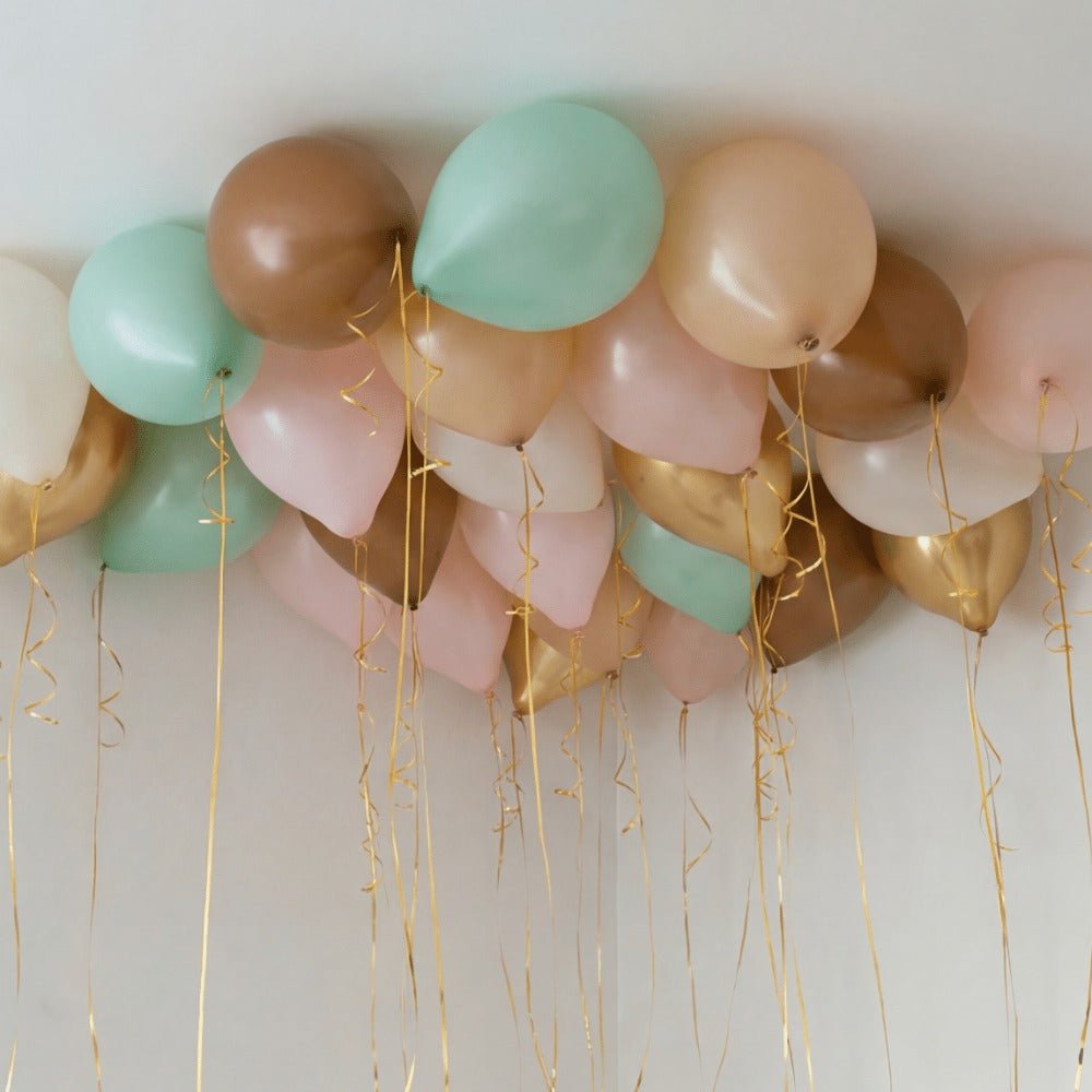 Golden Pastels Takballonger - Ballonglevering.no