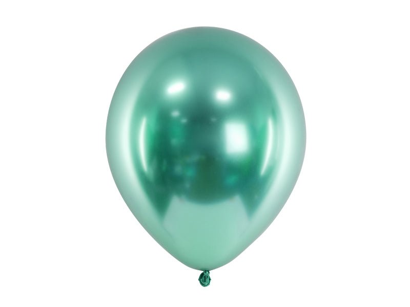 Grønn Krom Ballong - Ballonglevering.no