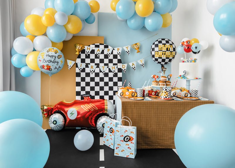 Happy Birthday Rund Folieballong - Ballonglevering.no