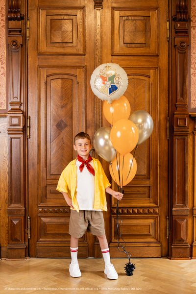 Harry Potter Galtvort-våpen Folieballong Beige 35 cm - Ballonglevering.no