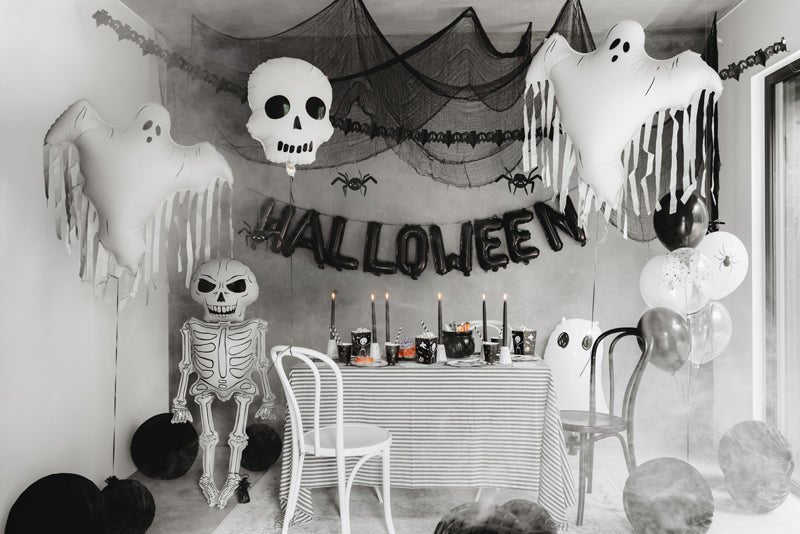 Hodeskalle Folieballong – Halloween - Ballonglevering.no