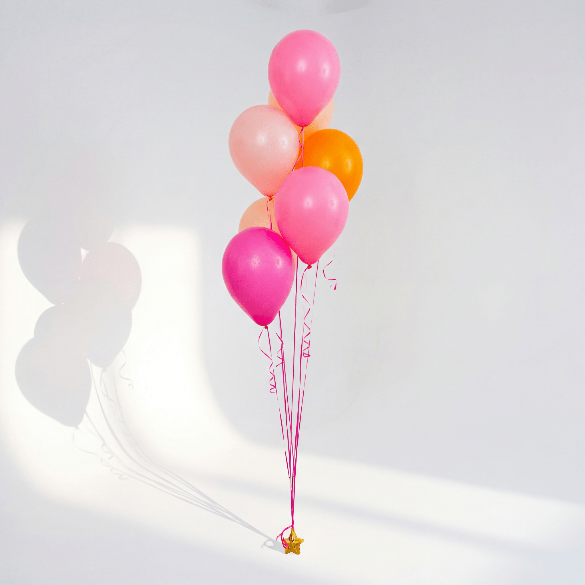 Ibiza Pink Ballongbukett - Ballonglevering.no