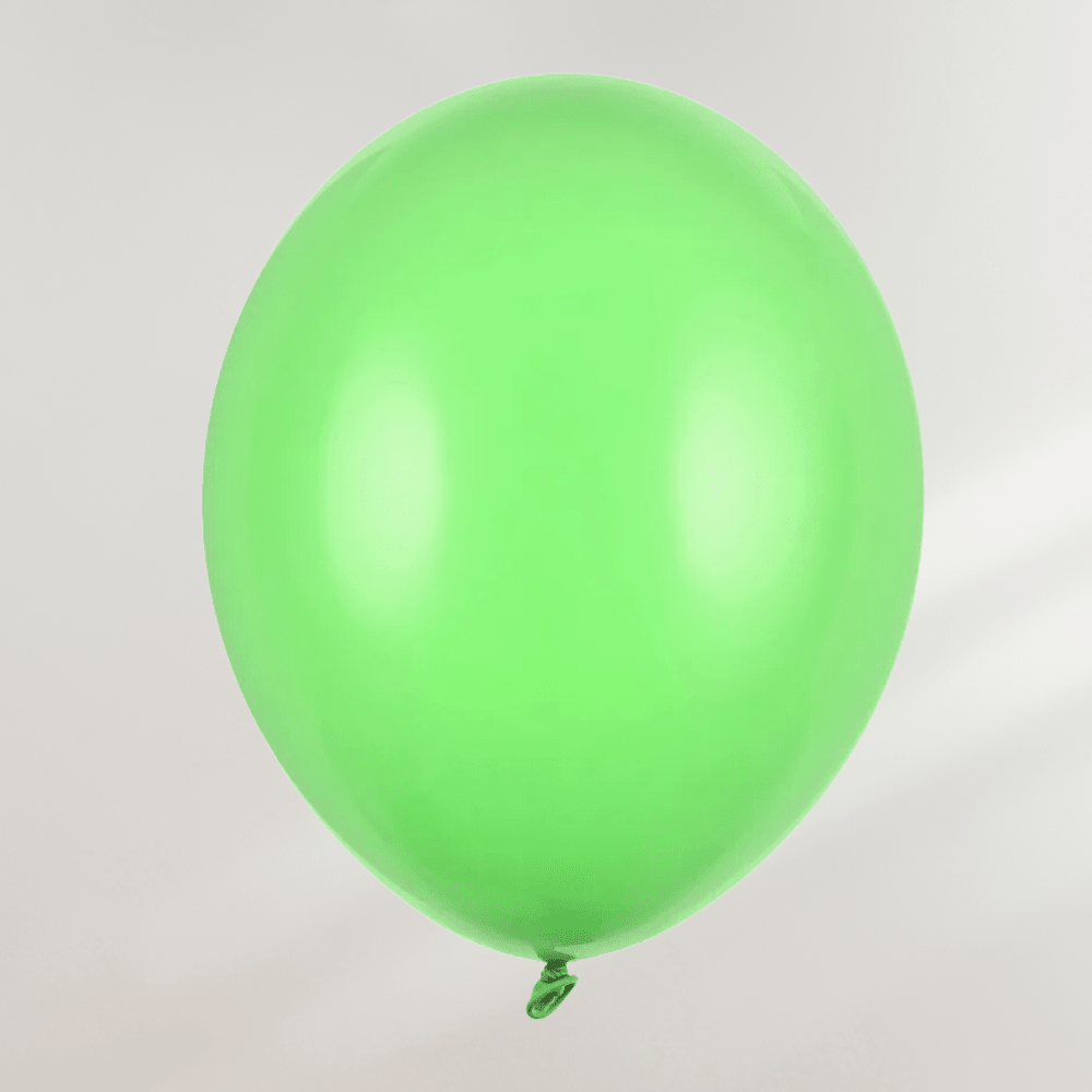 Lysegrønn Ballong - Ballonglevering.no
