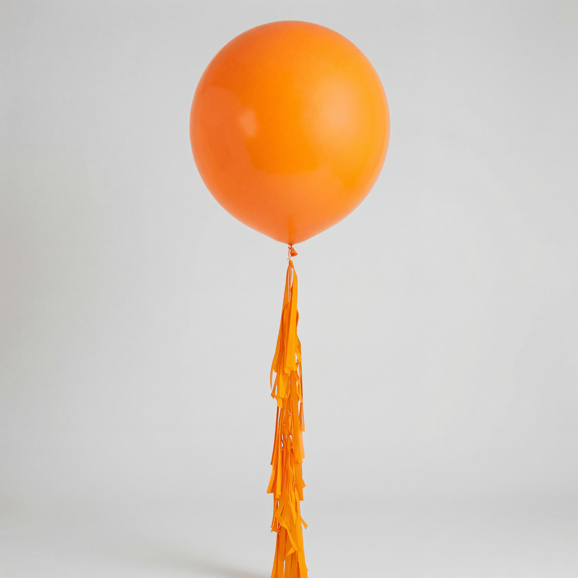 Orange Bliss Jumboballong med Tassle - Ballonglevering.no