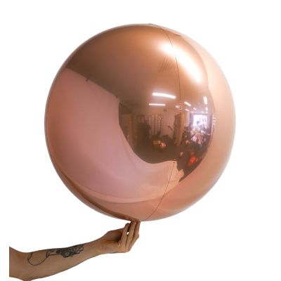 Orbz Folieballong Pink Rose Gold - Ballonglevering.no
