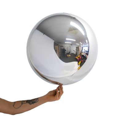 Orbz Folieballong Sølv - Ballonglevering.no