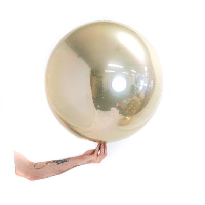 Orbz Folieballong White Gold - Ballonglevering.no