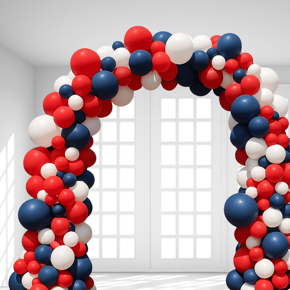 Organisk Ballongbue 17. mai - 4 x 3 meter - Ballonglevering.no