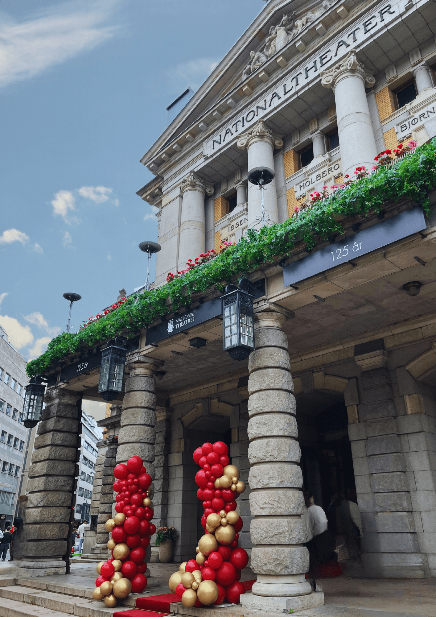 Organisk Ballongsøyle - Velg farger - Ballonglevering.no