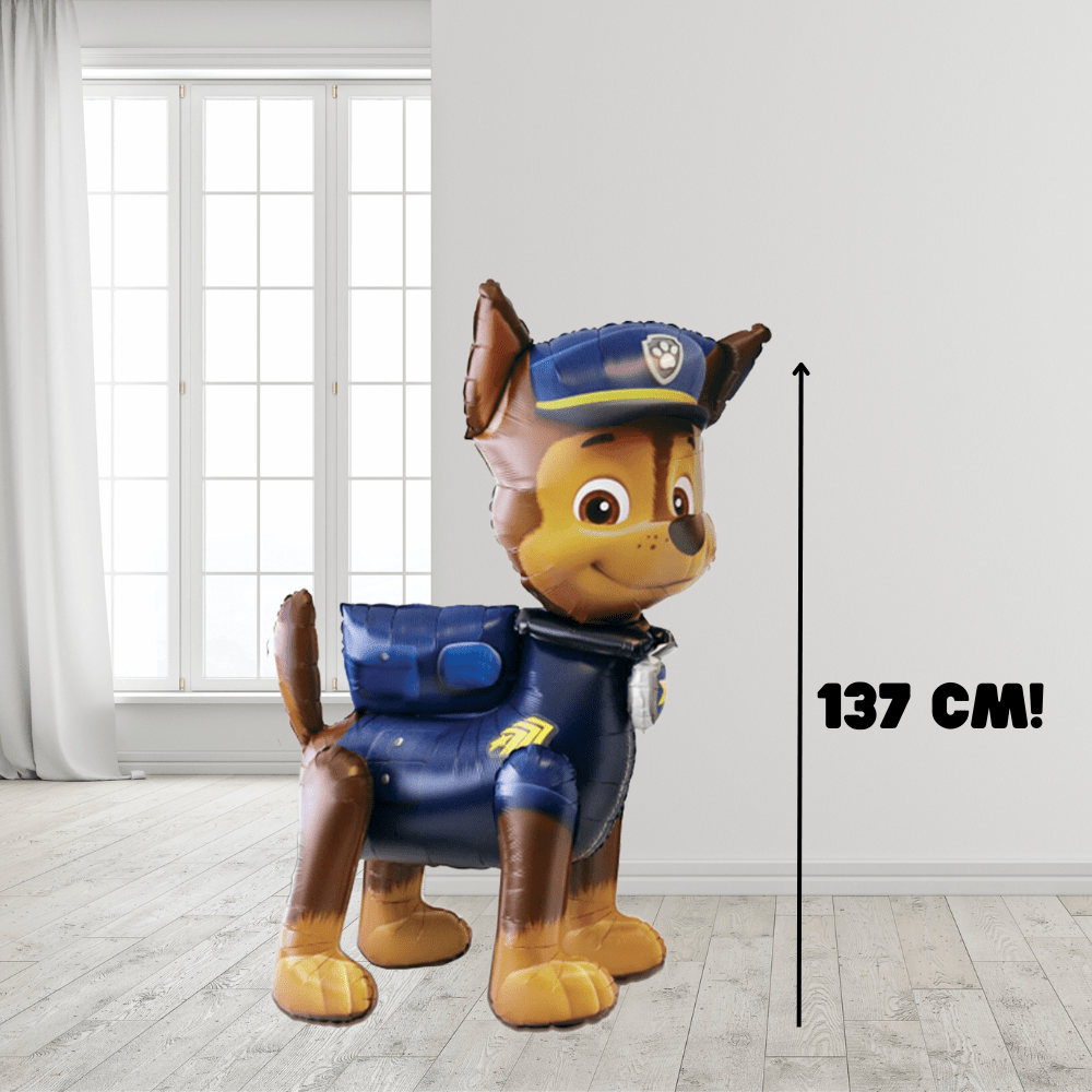 Paw Patrol Chase Airwalker Ballong - Ballonglevering.no