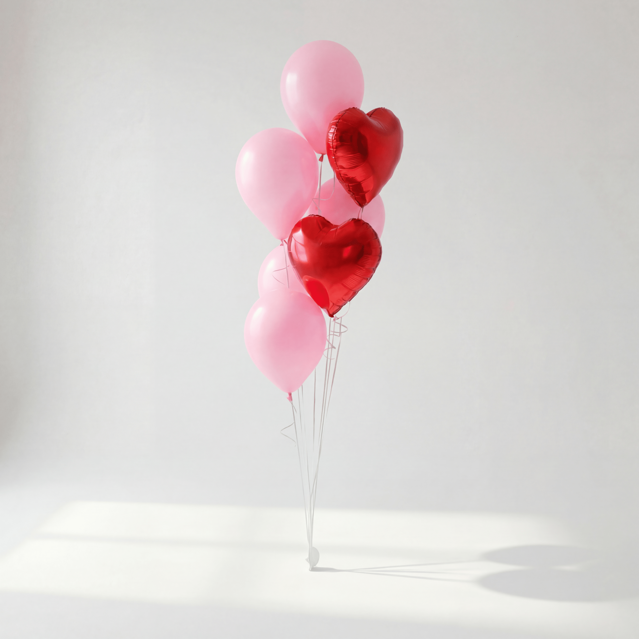 Pink Crush Ballongbukett - Ballonglevering.no