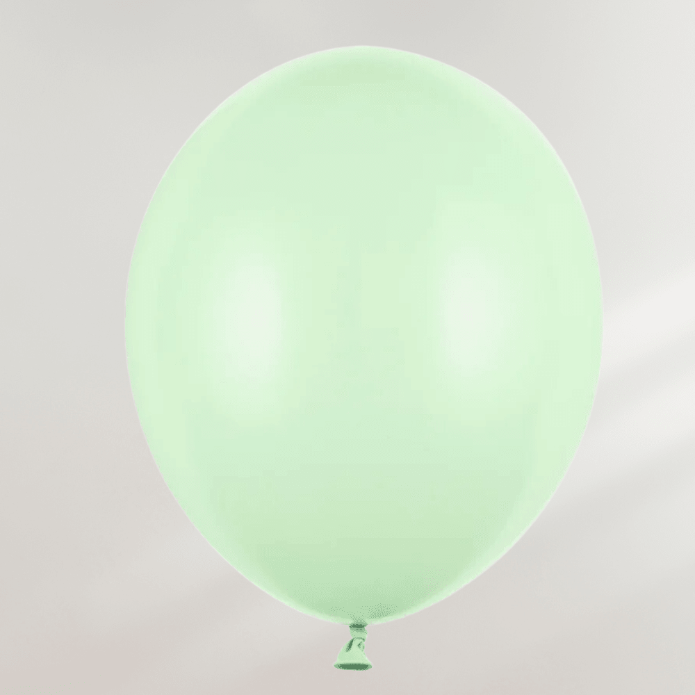 Pistasjegrønn Ballong - Ballonglevering.no