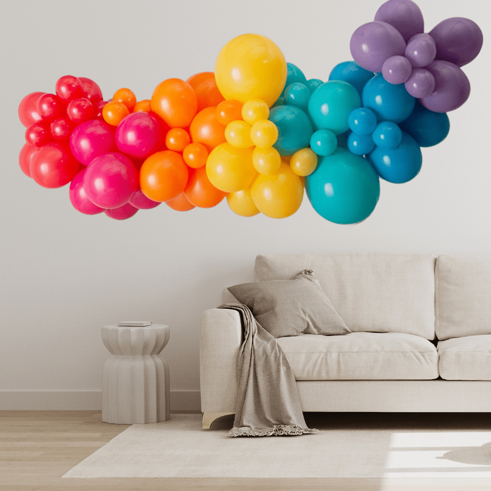 Retro Cirkus Ballonggirlander - Ballonglevering.no