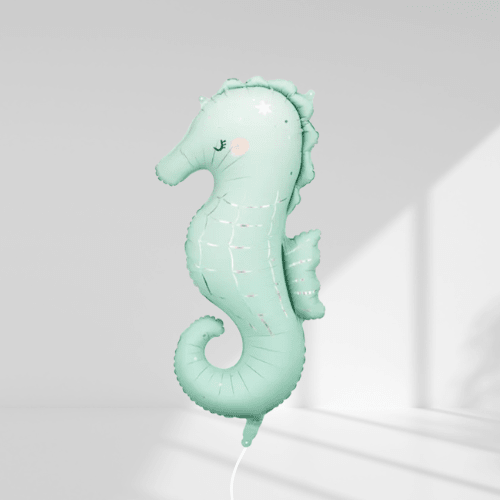 Sjøhest folieballong - Ballonglevering.no