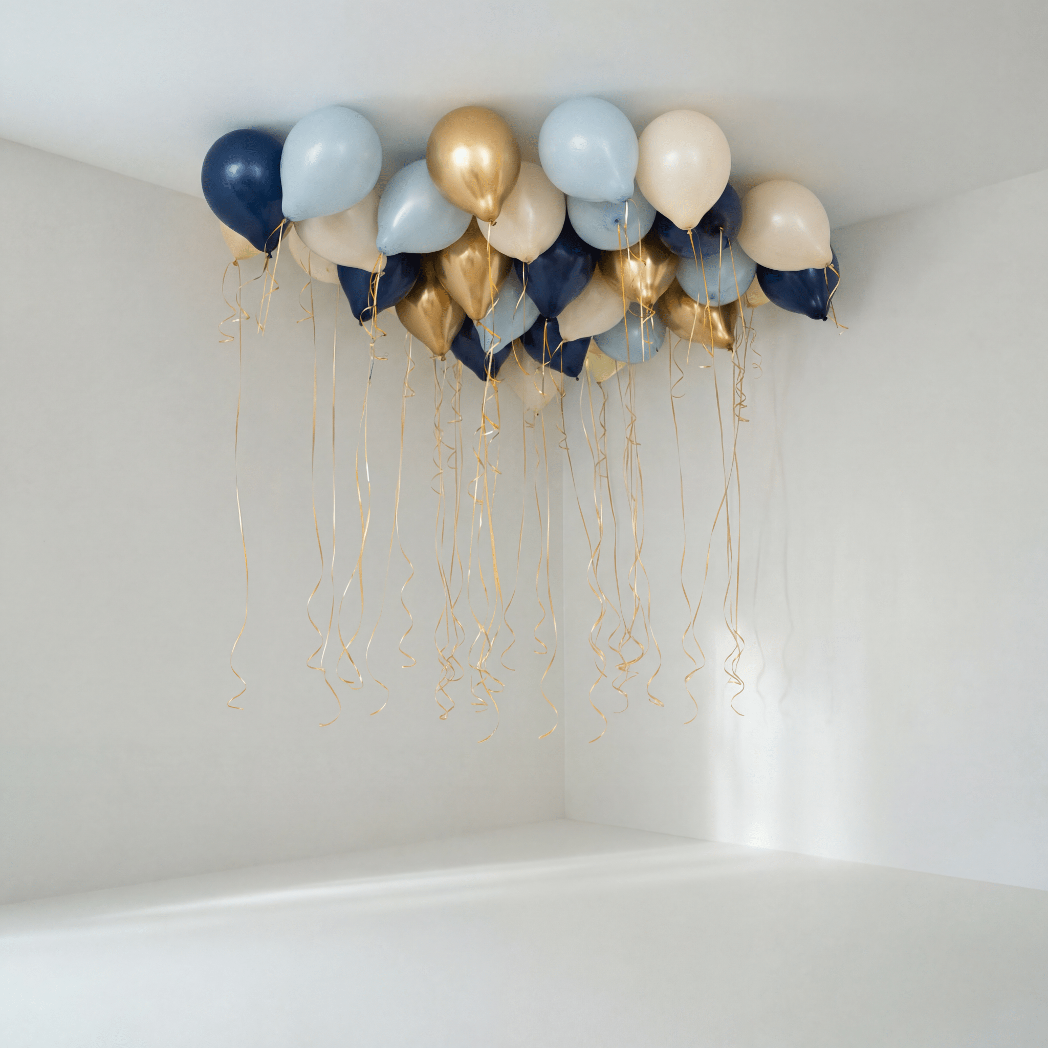 Soft Navy Takballonger - Ballonglevering.no