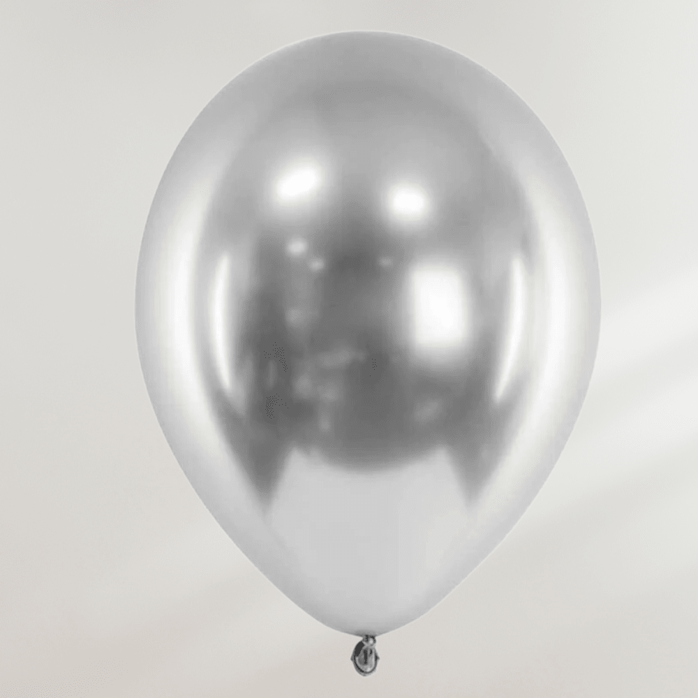 Sølv Krom Ballong - Ballonglevering.no
