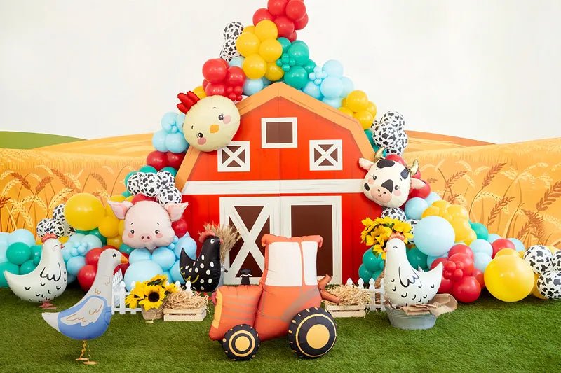 Stående Traktor Folieballong 72x63,5 cm - Ballonglevering.no