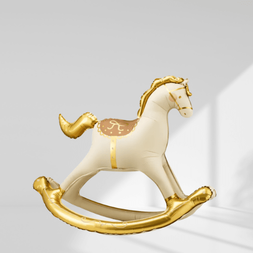 Stående gyngehest folieballong - Ballonglevering.no