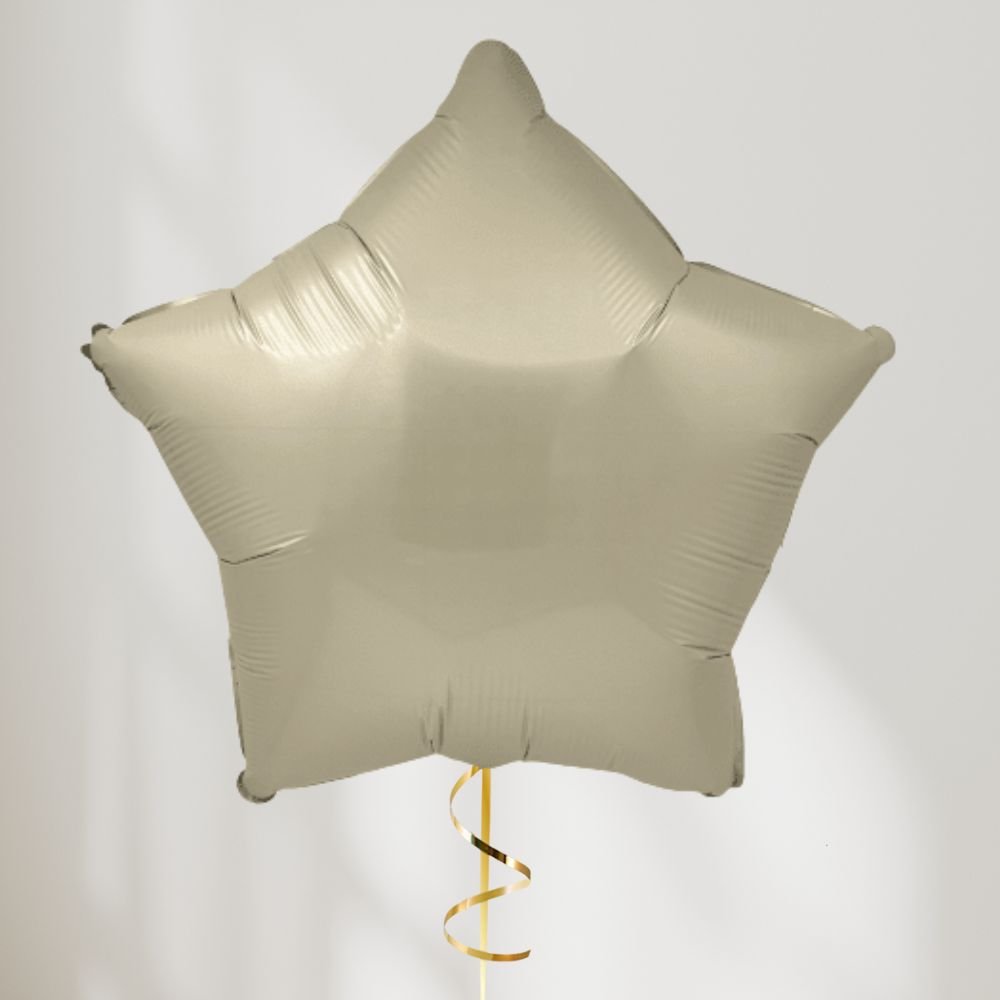 Stjerne Kremhvit - Ballonglevering.no