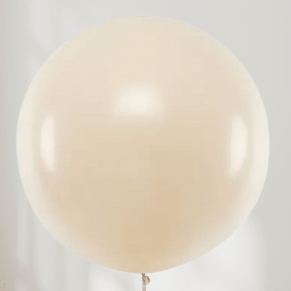 Stor Ballong Beige - Ballonglevering.no