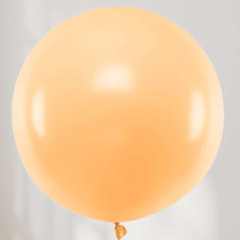 Stor Ballong Fersken Oransje - Ballonglevering.no