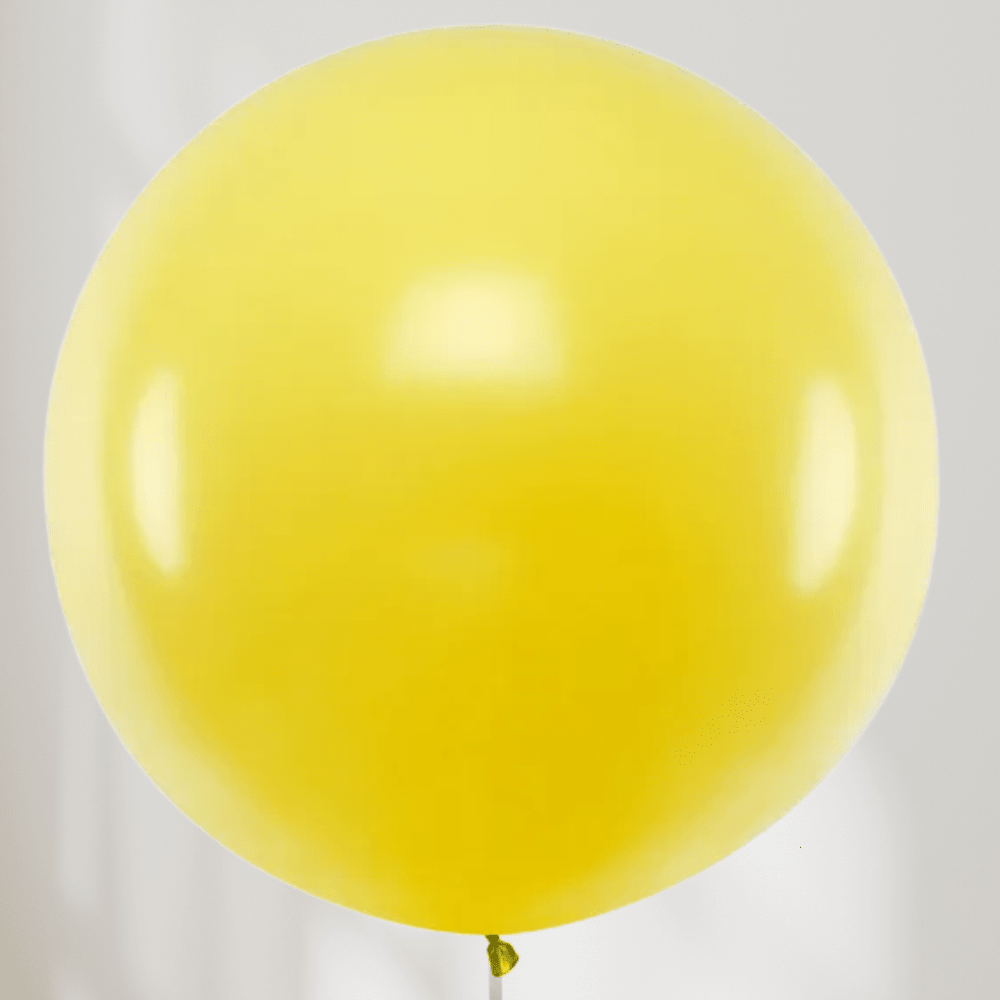 Stor Ballong Gul - Ballonglevering.no