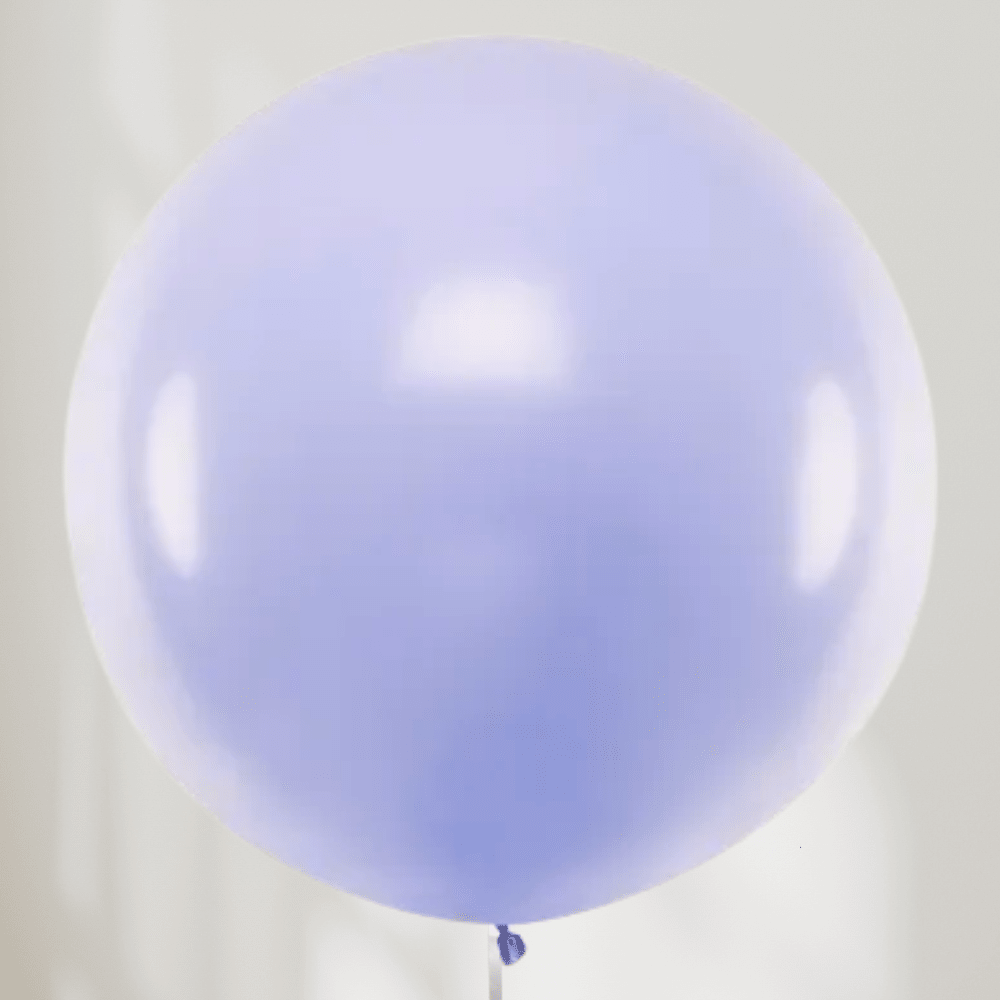 Stor Ballong Lys Lilla - Ballonglevering.no