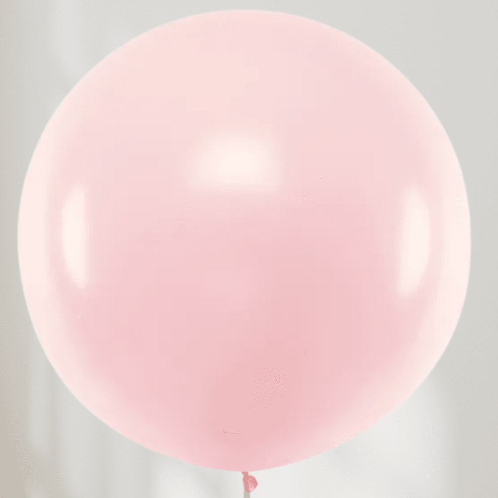 Stor Ballong Lys Rosa - Ballonglevering.no